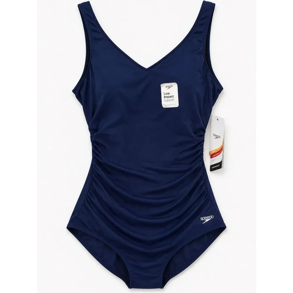 Speedo Endurance+ Core Compression One Piece Swimsuit Size 18 NWT
